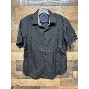 Robert Graham Men's Classic Fit Short Sleeve Button Up‎ Size Small